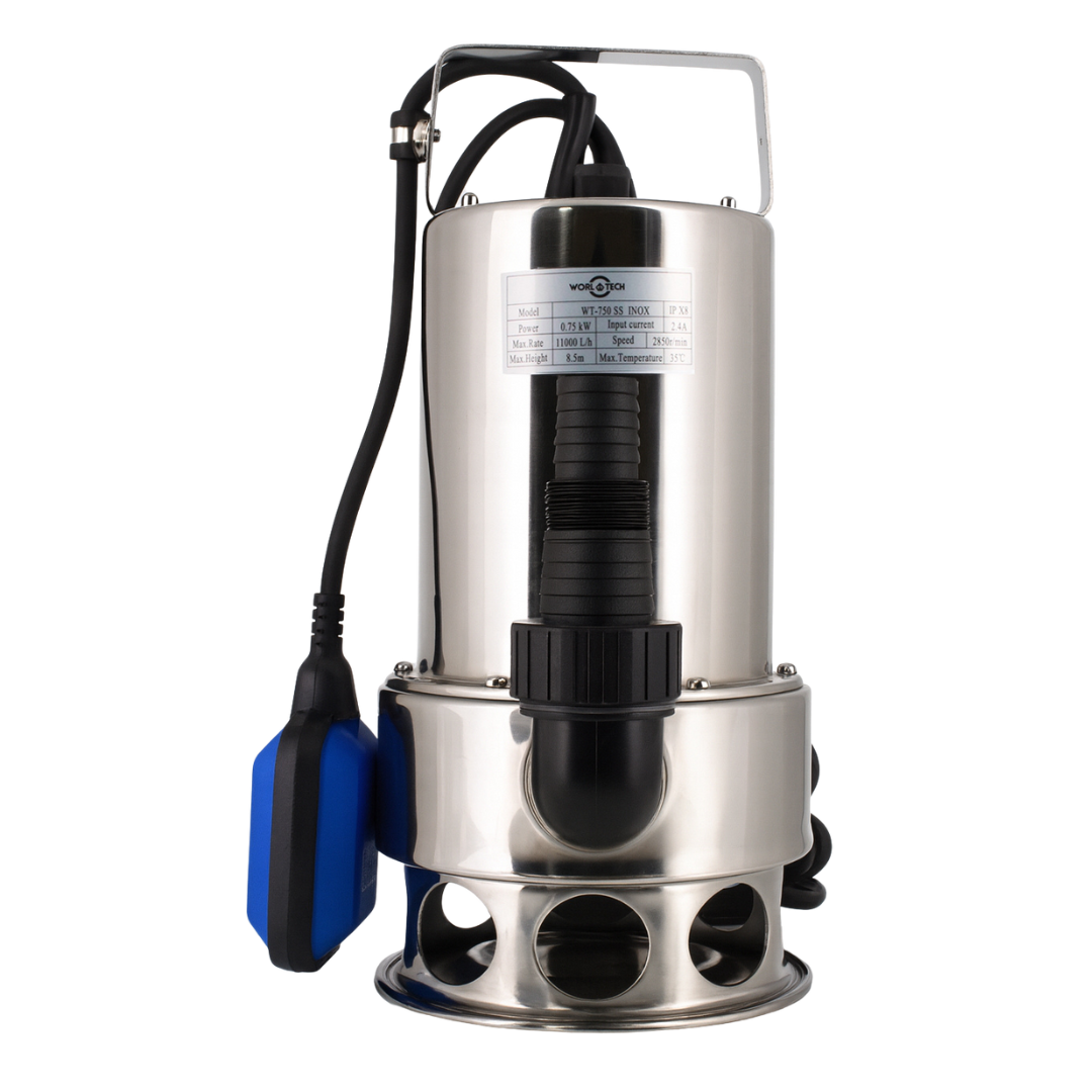 WT-750 SS INOX SS Body Sewage Pump
